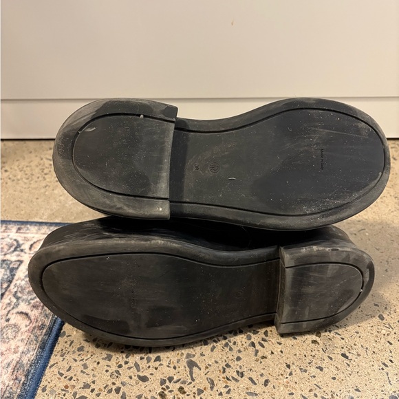 The Row Black Zipped Ankle Boots - Picture 9 of 12